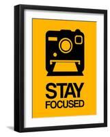 Stay Focused Polaroid Camera 2-NaxArt-Framed Art Print