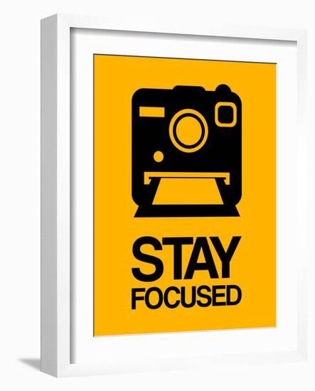 Stay Focused Polaroid Camera 2-NaxArt-Framed Art Print