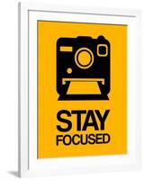 Stay Focused Polaroid Camera 2-NaxArt-Framed Art Print