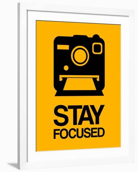 Stay Focused Polaroid Camera 2-NaxArt-Framed Art Print