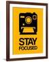 Stay Focused Polaroid Camera 2-NaxArt-Framed Art Print