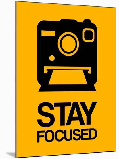 Stay Focused Polaroid Camera 2-NaxArt-Mounted Art Print