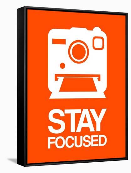 Stay Focused Polaroid Camera 3-NaxArt-Framed Stretched Canvas