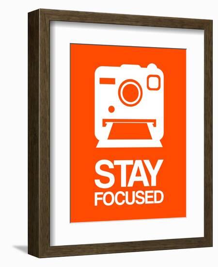 Stay Focused Polaroid Camera 3-NaxArt-Framed Art Print