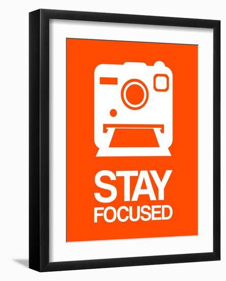 Stay Focused Polaroid Camera 3-NaxArt-Framed Art Print