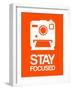 Stay Focused Polaroid Camera 3-NaxArt-Framed Art Print