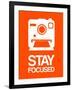 Stay Focused Polaroid Camera 3-NaxArt-Framed Art Print