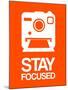 Stay Focused Polaroid Camera 3-NaxArt-Mounted Art Print