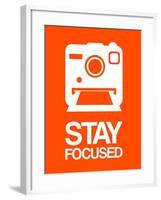 Stay Focused Polaroid Camera 3-NaxArt-Framed Art Print