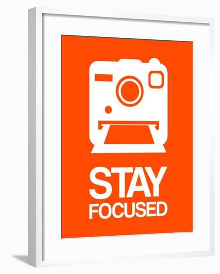 Stay Focused Polaroid Camera 3-NaxArt-Framed Art Print