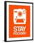 Stay Focused Polaroid Camera 3-NaxArt-Framed Art Print