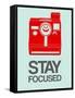 Stay Focused Polaroid Camera 4-NaxArt-Framed Stretched Canvas