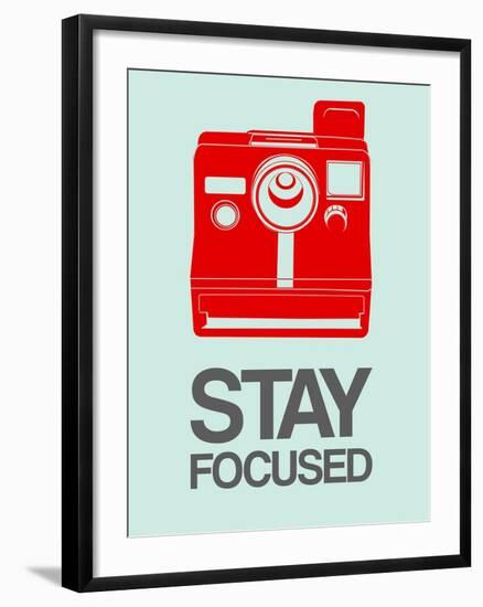 Stay Focused Polaroid Camera 4-NaxArt-Framed Art Print