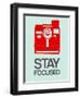 Stay Focused Polaroid Camera 4-NaxArt-Framed Art Print