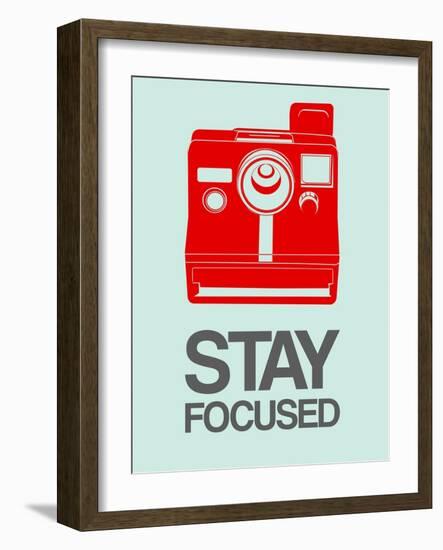 Stay Focused Polaroid Camera 4-NaxArt-Framed Art Print