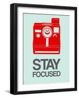 Stay Focused Polaroid Camera 4-NaxArt-Framed Art Print