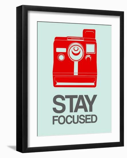 Stay Focused Polaroid Camera 4-NaxArt-Framed Art Print