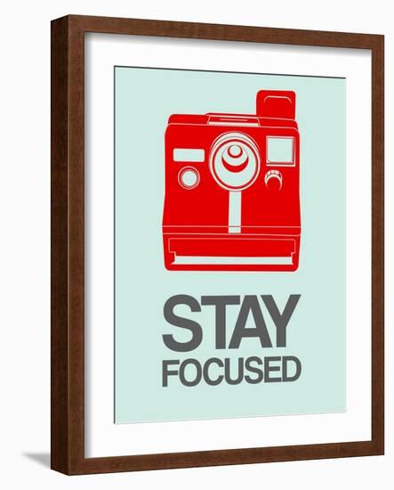 Stay Focused Polaroid Camera 4-NaxArt-Framed Art Print