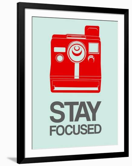 Stay Focused Polaroid Camera 4-NaxArt-Framed Art Print