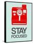 Stay Focused Polaroid Camera 4-NaxArt-Framed Stretched Canvas