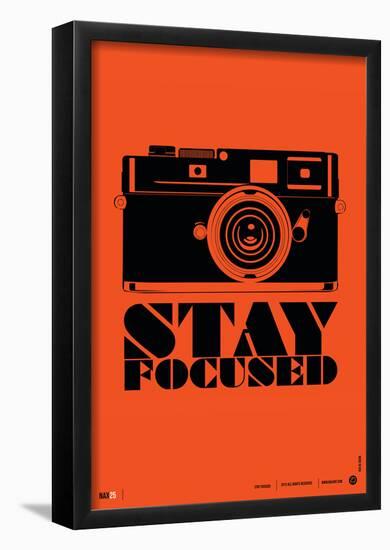 Stay Focused Poster-NaxArt-Framed Poster