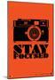 Stay Focused Poster-NaxArt-Mounted Poster