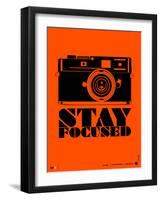 Stay Focused Poster-NaxArt-Framed Art Print