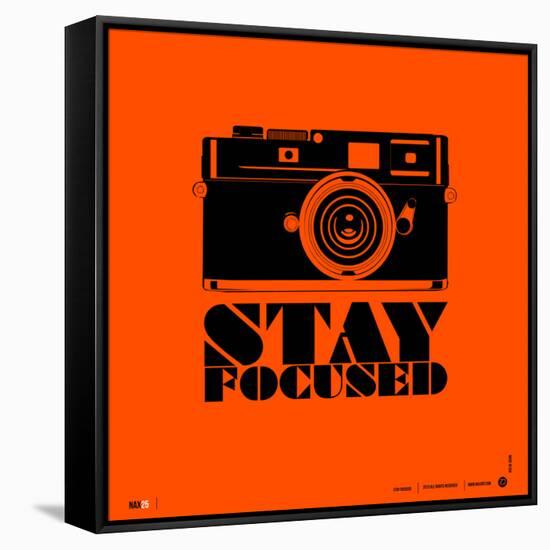 Stay Focused Poster-NaxArt-Framed Stretched Canvas