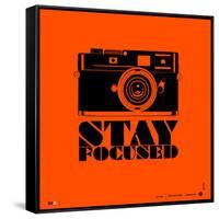 Stay Focused Poster-NaxArt-Framed Stretched Canvas