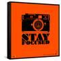 Stay Focused Poster-NaxArt-Framed Stretched Canvas