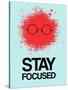 Stay Focused Splatter 1-NaxArt-Stretched Canvas