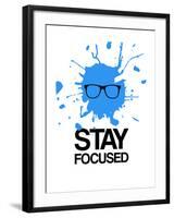 Stay Focused Splatter 2-NaxArt-Framed Art Print