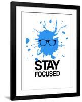 Stay Focused Splatter 2-NaxArt-Framed Art Print