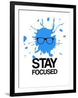 Stay Focused Splatter 2-NaxArt-Framed Art Print