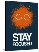 Stay Focused Splatter 4-NaxArt-Stretched Canvas