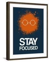 Stay Focused Splatter 4-NaxArt-Framed Art Print