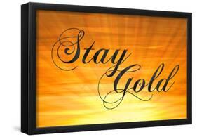 Stay Gold Ponyboy-null-Framed Poster