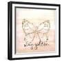 Stay Golden Butterfly-Kimberly Allen-Framed Art Print