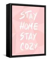 Stay Home Stay Cozy-Anna Quach-Framed Stretched Canvas