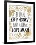 Stay Humble 2-Kimberly Allen-Framed Art Print