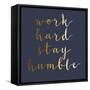Stay Humble-Jelena Matic-Framed Stretched Canvas