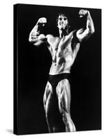 Stay Hungry, Arnold Schwarzenegger, 1976-null-Stretched Canvas