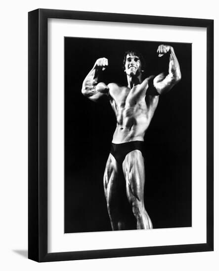 Stay Hungry, Arnold Schwarzenegger, 1976-null-Framed Photo