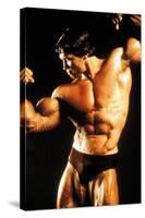 Stay Hungry, Arnold Schwarzenegger, 1976-null-Stretched Canvas