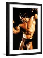 Stay Hungry, Arnold Schwarzenegger, 1976-null-Framed Photo