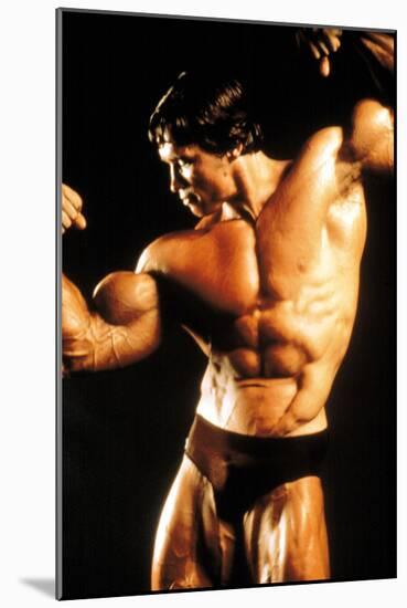 Stay Hungry, Arnold Schwarzenegger, 1976-null-Mounted Premium Photographic Print