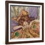 Stay in Bed Fairy-Linda Ravenscroft-Framed Giclee Print