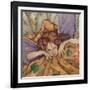 Stay in Bed Fairy-Linda Ravenscroft-Framed Giclee Print