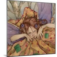 Stay in Bed Fairy-Linda Ravenscroft-Mounted Giclee Print