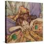 Stay in Bed Fairy-Linda Ravenscroft-Stretched Canvas